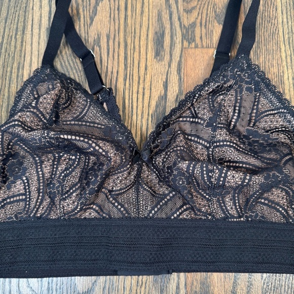 Glamorise Bramour Gramercy Luxe Lace Bralette size 42C - Picture 3 of 7